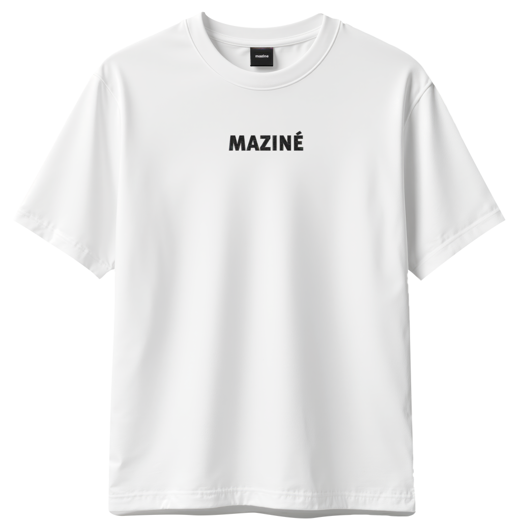 T-SHIRT BLANC "MAZINÉ"