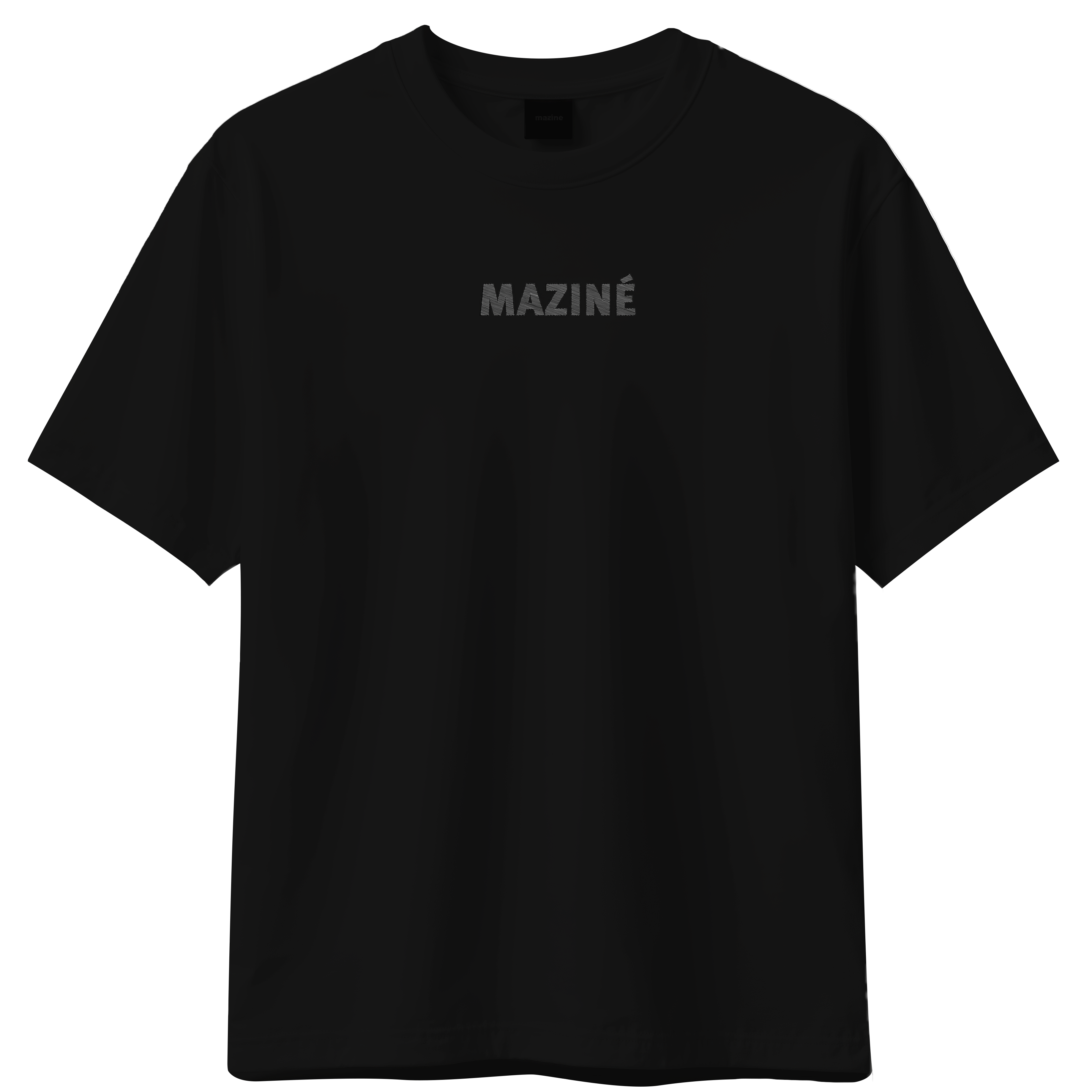 T-SHIRT NOIR "MAZINÉ"